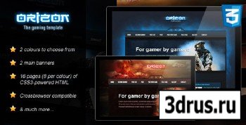 ThemeForest - Orizon - The Gaming Template HTML version