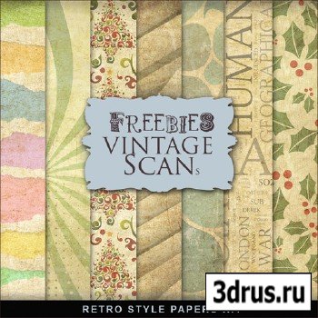 Textures - Retro Style Papers