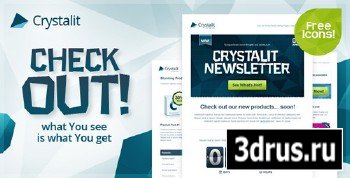 ThemeForest - Crystalit Newsletter - What U See Is What U Get