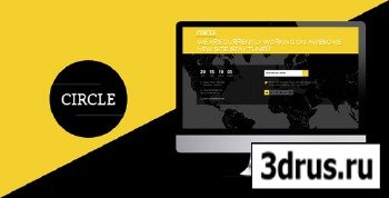 ThemeForest - Circle - Coming Soon Responsive Template