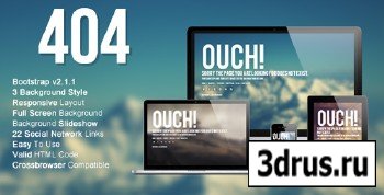 ThemeForest - Wizm 404 - Responsive error template for you