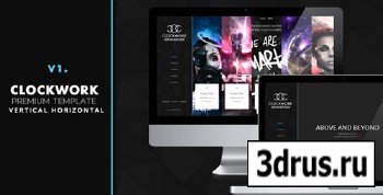 ThemeForest - ClockWork Unique Interactive Creative Template