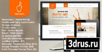 ThemeForest - Wise Guys - Responsive Multipurpose HTML5 Template