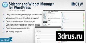 CodeCanyon - Sidebar & Widget Manager for WordPress v1.2