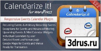 CodeCanyon - Calendarize it for WordPress v1.2.1