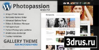 ThemeForest - Photopassion v1.2.3 - WordPress Gallery Theme