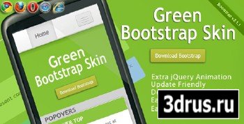 CodeCanyon - Green Bootstrap Skin