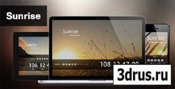 ThemeForest - Sunrise - Coming Soon Page