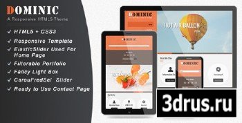 ThemeForest - DOMINIC - Creative HTML Template