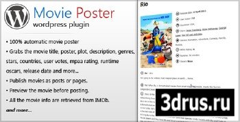 CodeCanyon - Movie Poster - Wordpress Plugin