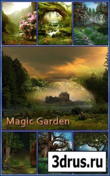 Фоны - Волшебные сады