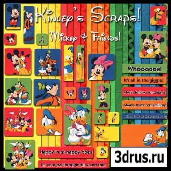 Scrap Set - Mickey & Friends