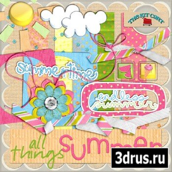 Scrap Set -  All things Summer