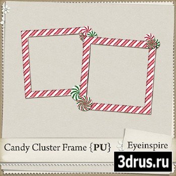 Candy Cluster Frame 