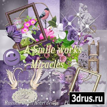 Scrap Set - A Smile workes Miracles