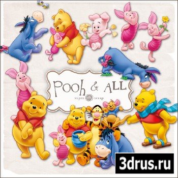 Scrap Kit Pooh And All