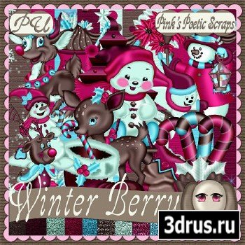 Scrap Set - Winter Berry 