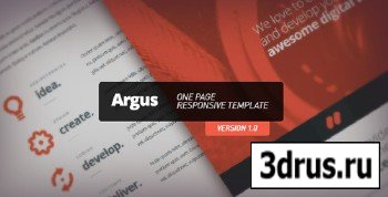 ThemeForest - Argus - One Page Responsive Template