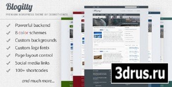 ThemeForest - Blogitty v0.6 - Premium Magazine/Blog/Business Theme
