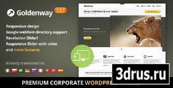 ThemeForest - Goldenway v1.1 - Premium Wordpress Theme