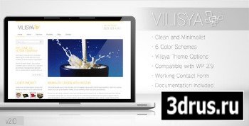ThemeForest - Vilisya v2.0 - Minimalist Business Wordpress Theme 3