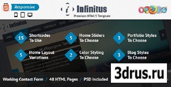 ThemeForest - Infinitus : Responsive HTML5 Business Template