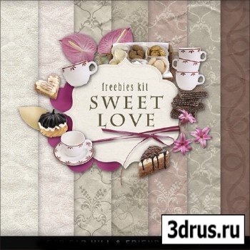 Scrap-set - Sweet Love