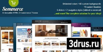 ThemeForest - Sommerce - eCommerce HTML Theme
