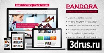 ThemeForest - Pandora - Premium Responsive HTML5 & CSS3