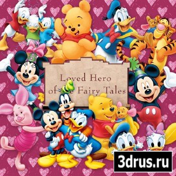 Scrap-set - Loved Hero Fairy Tales 3 - Disney Heroes PNG Images