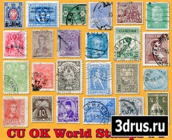 Scrap KIt - World Stamps 1