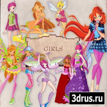 Scrap-kit - Beautiful Girls 2 - loved Hero of the Fairy Tales
