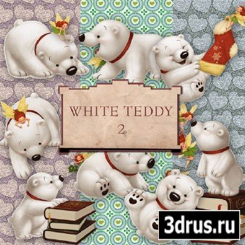 Scrap-kit - White Taddy 2 - loved Hero of the Fairy Tales