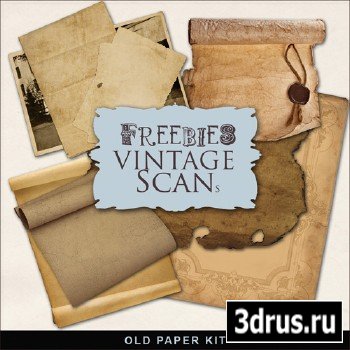 Scrap-kit - Old Papers