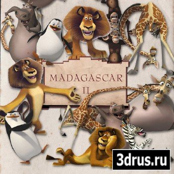 Scrap-kit - Madagascar 2 - loved Hero of the Fairy Tales