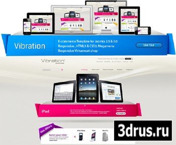ThemExpert - TX Vibration - E-commerce Joomla 2.5 Template