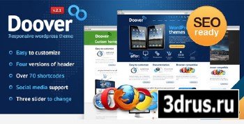 ThemeForest - Doover v2.1.1 - Premium WordPress Theme (Reupload)