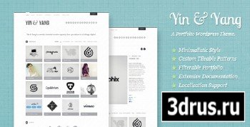 ThemeForest - Yin & Yang: Clear and Slick WP Portfolio Theme (Reupload)