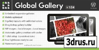 CodeCanyon - Global Gallery v1.03 - WordPress Responsive Gallery
