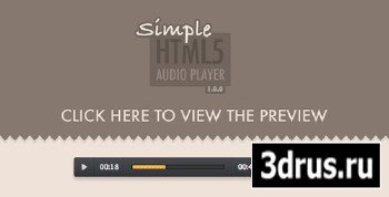 CodeCanyon - Simple HTML5 Audio Player v1.1.3