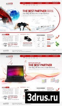 PSD Web Templates - Marketing Technology 2