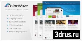 ThemeForest - Colorwave v1.08 - Premium Wordpress Theme