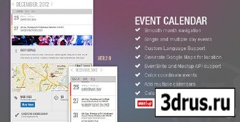 CodeCanyon - AJDE Event Calendar - WP Plugin