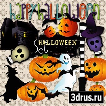 Scrap-kit - Halloween Set