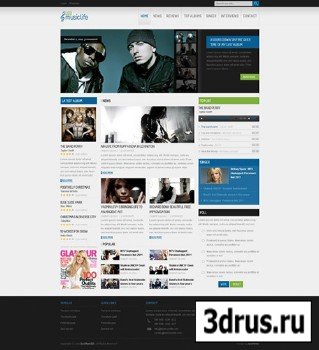 LeoTheme - Leo MusicLife Express Template For Joomla 2.5