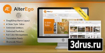 ThemeForest - AlterEgo v1.1 - Creative Style WordPress Theme (Update)