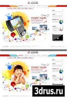 PSD Web Templates - Start Your Business Company