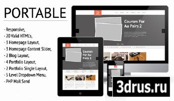 ThemeForest - Portable - Responsive HTML/CSS Template