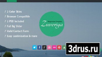 MojoThemes - Zuveriya Responsive Single Page HTML5 Template