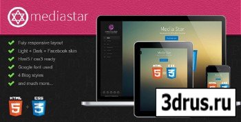 ThemeForest - Mediastar- Responsive Html5 Portfolio Template